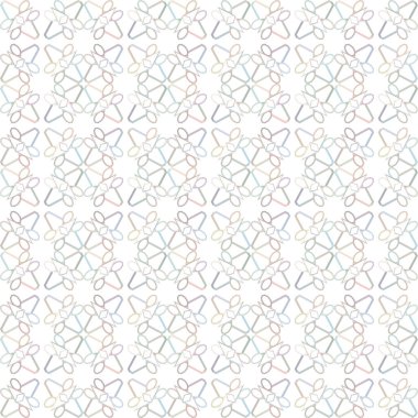 Geometrik süslemeli vektör deseni. Kusursuz tasarım dokusu.