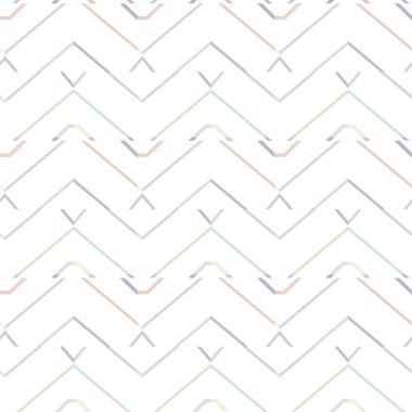 Geometrik süslemeli vektör deseni. Kusursuz tasarım dokusu 