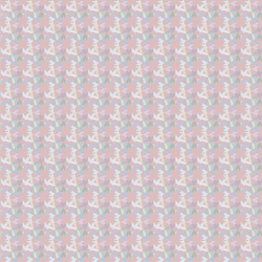 Soyut geometrik şekilli kusursuz desen