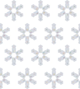 Geometrik süslemeli kusursuz desen. vektör illüstrasyonu