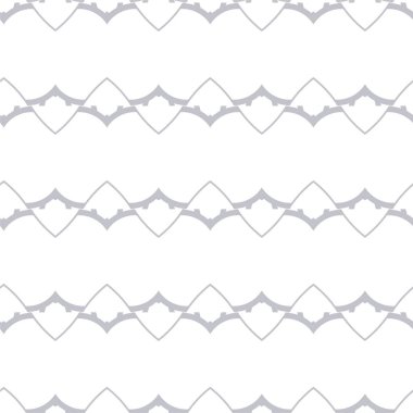 Geometrik süslemeli vektör deseni. Kusursuz tasarım dokusu 