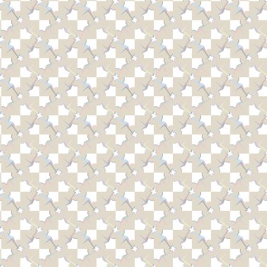 Geometrik yinelenen süs vektör deseni. Pastel tonları olan kusursuz tasarım dokusu