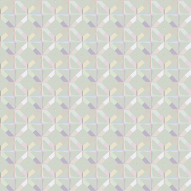 Soyut geometrik şekilli kusursuz desen