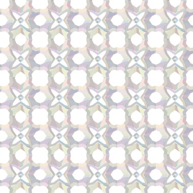 Geometrik süslemeli vektör deseni. Kusursuz tasarım dokusu.