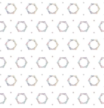 Geometrik süslemeli kusursuz desen. vektör illüstrasyonu