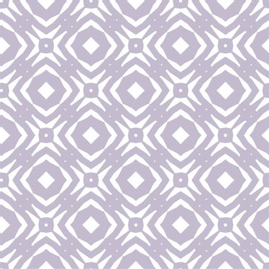 Geometrik yinelenen süs vektör deseni. Pastel tonları olan kusursuz tasarım dokusu
