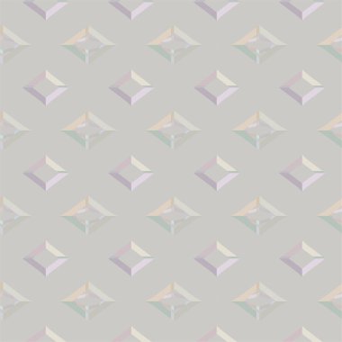 Geometrik süslemeli vektör deseni. Kusursuz tasarım dokusu 