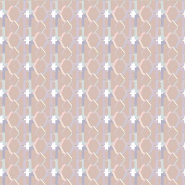 Geometrik süslemeli kusursuz desen. vektör illüstrasyonu