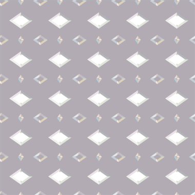 Soyut geometrik şekilli kusursuz desen