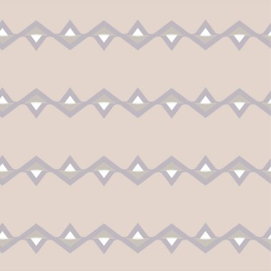 Geometrik yinelenen süs vektör deseni. Pastel tonları olan kusursuz tasarım dokusu