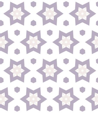 Geometrik yinelenen süs vektör deseni. Pastel tonları olan kusursuz tasarım dokusu