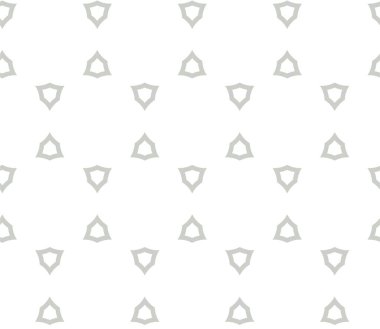 Geometrik süslemeli vektör deseni. Kusursuz tasarım dokusu.