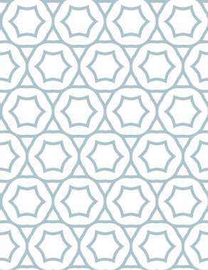 Geometrik süslemeli vektör deseni. Kusursuz tasarım dokusu 