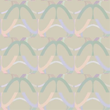 Soyut geometrik şekilli kusursuz desen