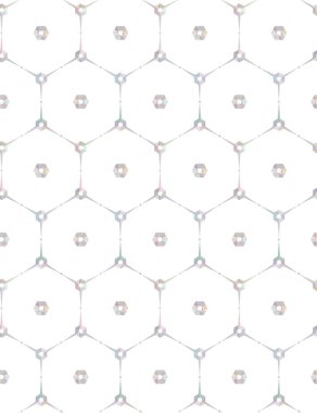 Geometrik süslemeli vektör deseni. Kusursuz tasarım dokusu 