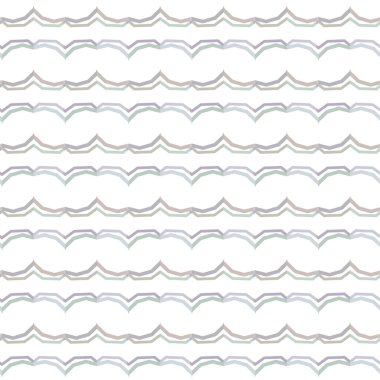 Geometrik süslemeli vektör deseni. Kusursuz tasarım dokusu