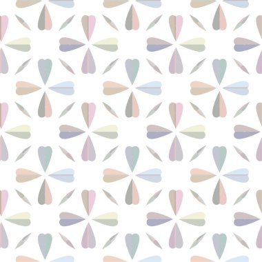 Geometrik süslemeli vektör deseni. Kusursuz tasarım dokusu 