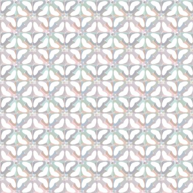 Geometrik süslemeli vektör deseni. Kusursuz tasarım dokusu 