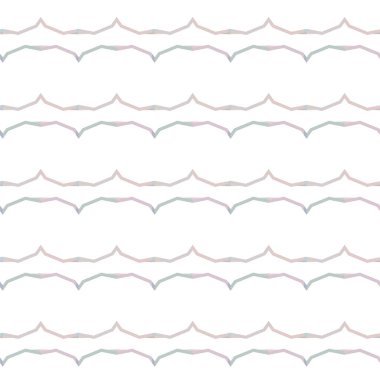 Geometrik süslemeli vektör deseni. Kusursuz tasarım dokusu