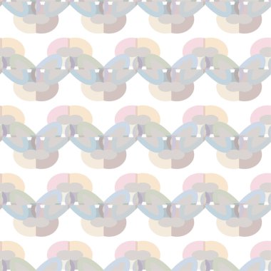 Soyut geometrik şekilli kusursuz desen