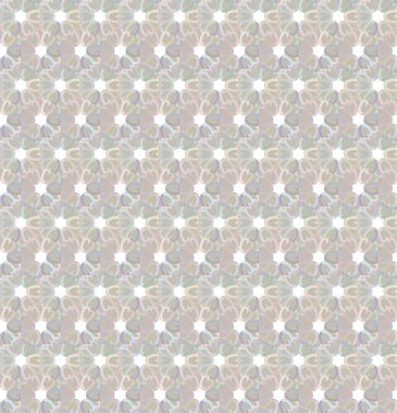 Geometrik yinelenen süs vektör deseni. Pastel tonları olan kusursuz tasarım dokusu