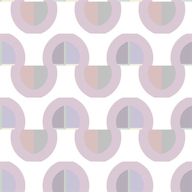 Geometrik süslemeli vektör deseni. Kusursuz tasarım dokusu.