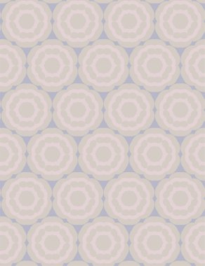 Geometrik süslemeli vektör deseni. Kusursuz tasarım dokusu 