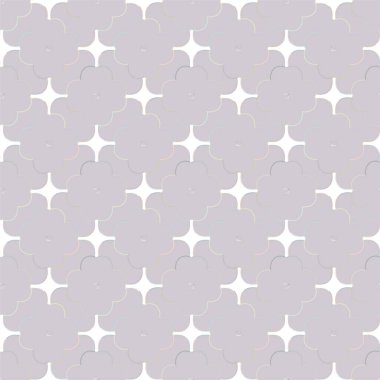 Geometrik süslemeli kusursuz desen. vektör illüstrasyonu