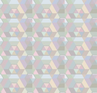 Geometrik süslemeli vektör deseni. Kusursuz tasarım dokusu