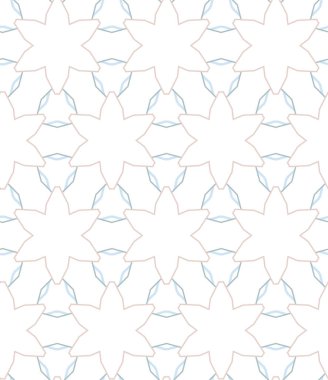 Geometrik süslemeli kusursuz desen. vektör illüstrasyonu