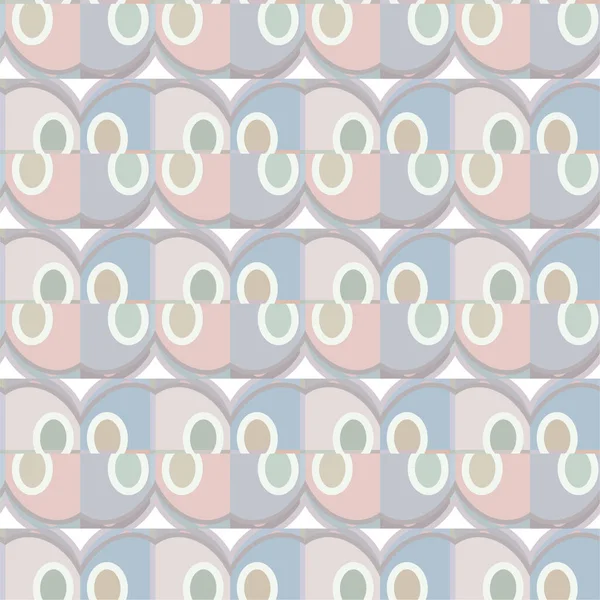 Geometrik süslemeli vektör deseni. Kusursuz tasarım dokusu