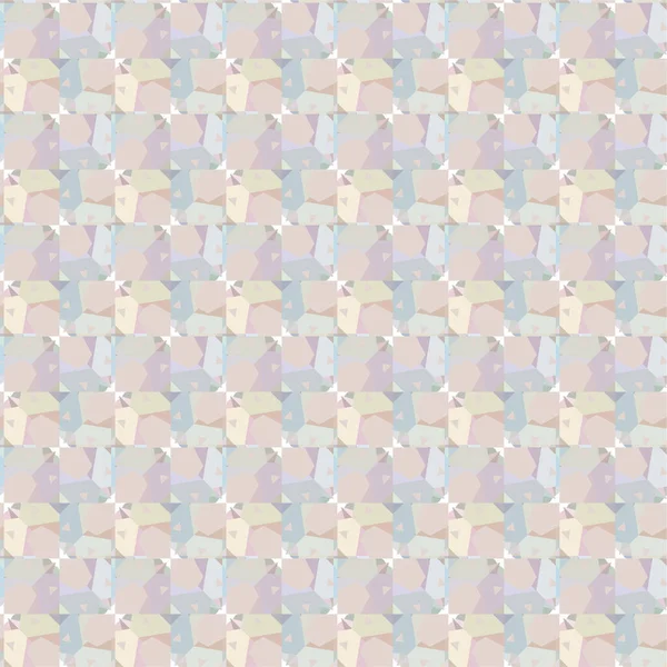Geometrik süslemeli vektör deseni. Kusursuz tasarım dokusu