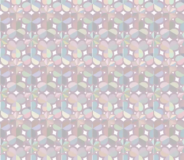 Geometrik süslemeli vektör deseni. Kusursuz tasarım dokusu