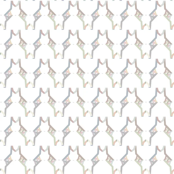 Geometrik süslemeli vektör deseni. Kusursuz tasarım dokusu