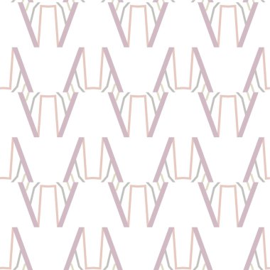 Geometrik süslemeli kusursuz desen. vektör illüstrasyonu