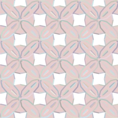 Soyut geometrik şekilli kusursuz desen