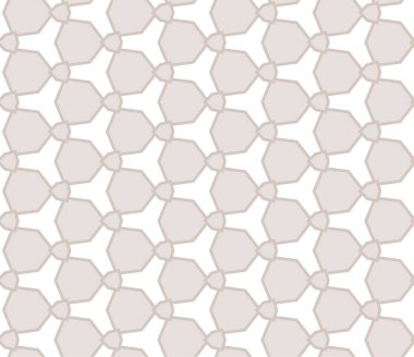 Geometrik süslemeli vektör deseni. Kusursuz tasarım dokusu.