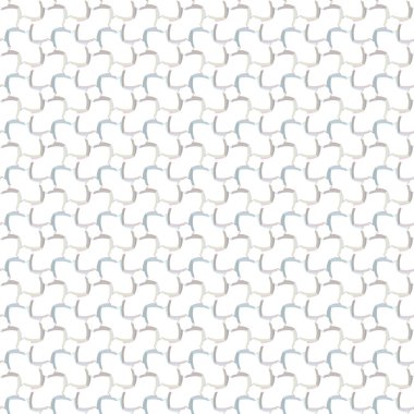 Geometrik yinelenen süs vektör deseni. Pastel tonları olan kusursuz tasarım dokusu