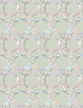 Geometrik süslemeli kusursuz desen. vektör illüstrasyonu