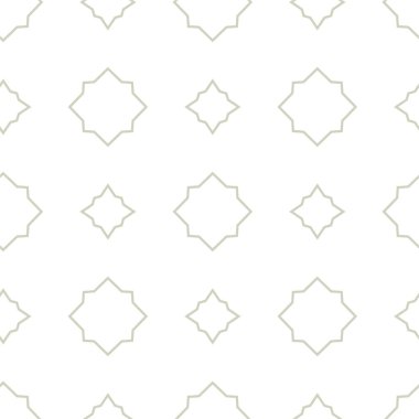 Geometrik süslemeli vektör deseni. Kusursuz tasarım dokusu 