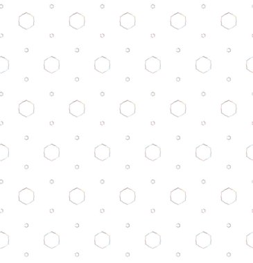 Geometrik süslemeli vektör deseni. Kusursuz tasarım dokusu.