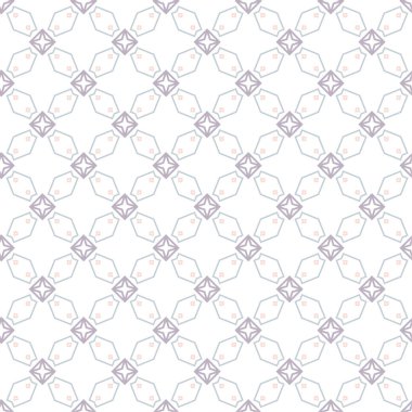 Geometrik süslemeli vektör deseni. Kusursuz tasarım dokusu 
