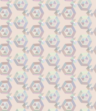 Geometrik süslemeli vektör deseni. Kusursuz tasarım dokusu.