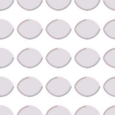 Geometrik süslemeli vektör deseni. Kusursuz tasarım dokusu.