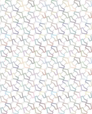 Geometrik süslemeli vektör deseni. Kusursuz tasarım dokusu.