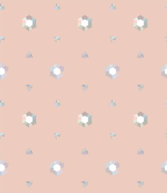 Geometrik süslemeli vektör deseni. Kusursuz tasarım dokusu 