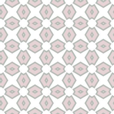 Geometrik süslemeli vektör deseni. Kusursuz tasarım dokusu 