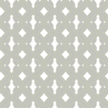 Geometrik süslemeli vektör deseni. Kusursuz tasarım dokusu 