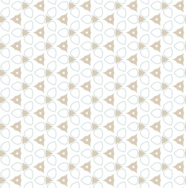 Geometrik yinelenen süs vektör deseni. Pastel tonları olan kusursuz tasarım dokusu