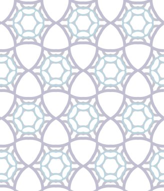 Soyut geometrik şekilli kusursuz desen